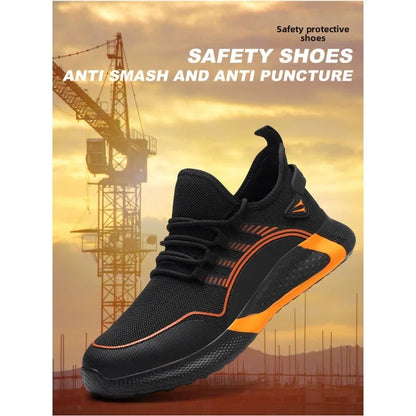 Labor Protection Shoes for Men and Women  Anti Smashing  Anti Piercing  Breathable and Lightweight