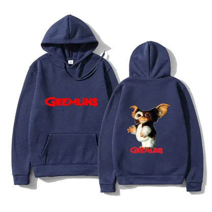 2024 Men's Hoodies Gremlins Gizmo Kawaii Printed Pullover Cotton Men New Casual Clothes Leisure Sportswear Women Fashion Hoody