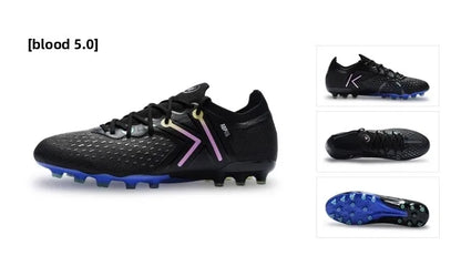 Mg Top Football Shoes Men's Short Nails Natural Artificial Grass Professional Competition Training Football Shoes