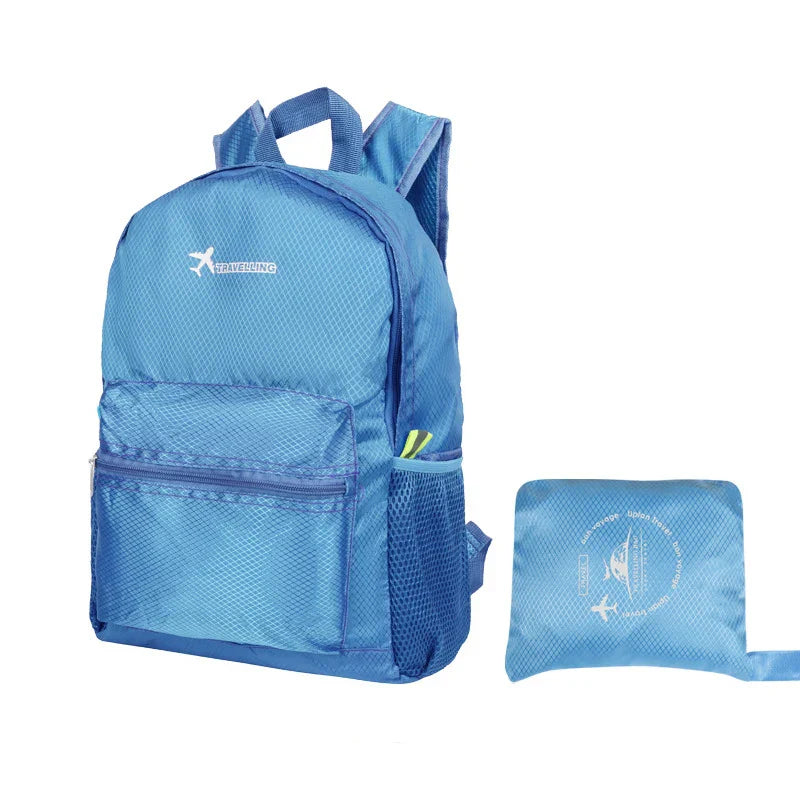 25L Lightweight Folding Backpack Men's Ultralight Waterproof Backpack Women's Travel Camping Hiking Backpack Customized