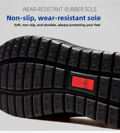 Genuine Leather Men's Shoes Breathable Soft Bottom Casual Business Shoes for Middle-Aged And Elderly Spring Autumn Wear