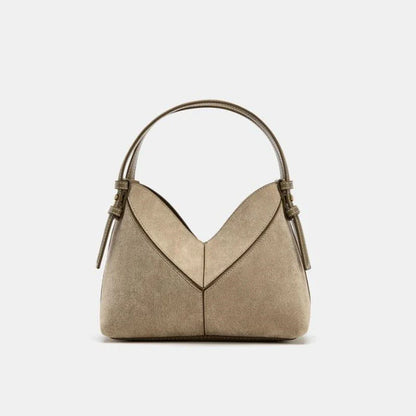 CONTRAST CANVAS MINI SHOPPER, Fashionable Bucket Bag, Designer Shoulder Handbags, Luxury Handle & Removable Crossbody Strap