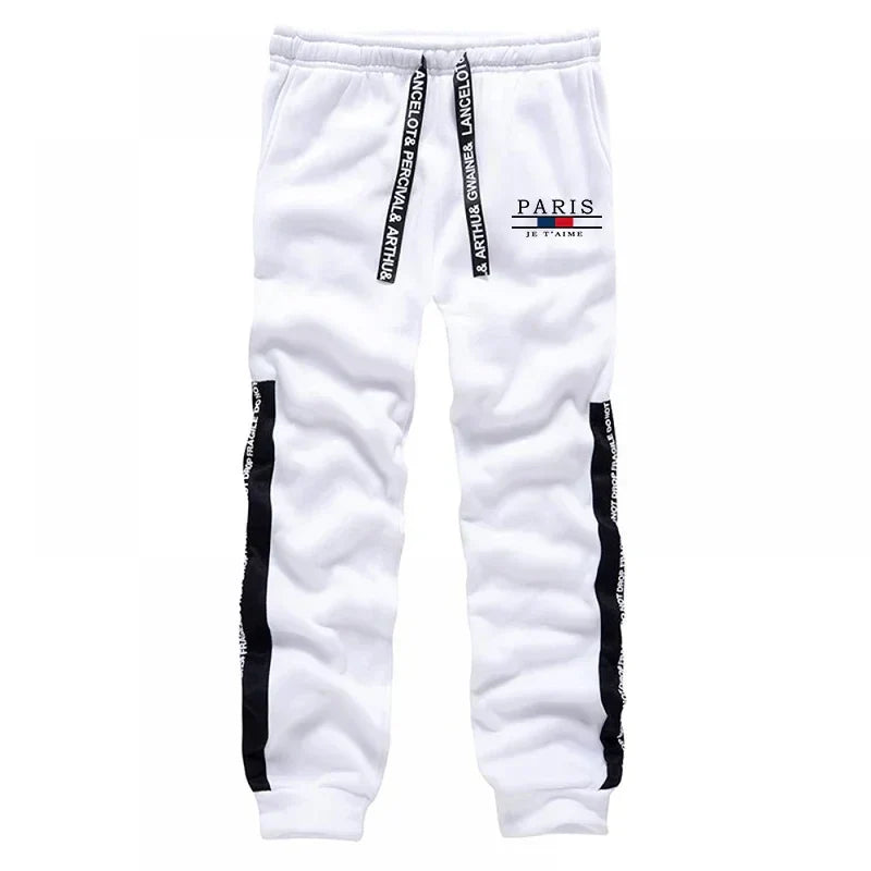 Autumn Winter Mens Tracksuit Print Casual Sweatshirts Sportswear Outdoors Sports Jogging Mens Clothing Single Piece Hoodie Pants