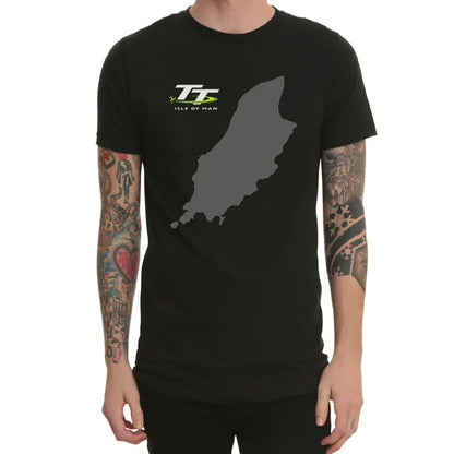 Isle of Man TT Men T Shirt Around The Island Motorcycle Motorcycle Racing Tourist Trophy Manx