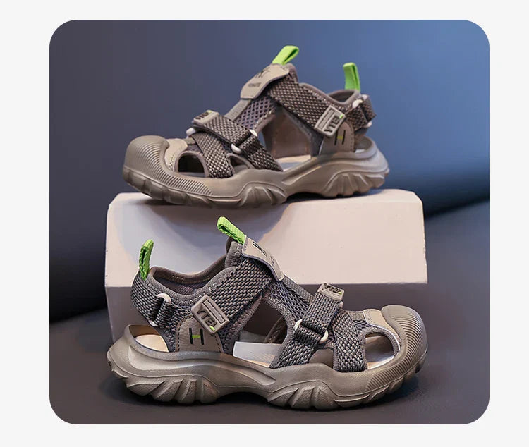 Luxury Kids Shoes Girls Sandals Breathable Non-slip Water Beach Outdoor Shoes Sneaker Children Sports Sandals for Boy