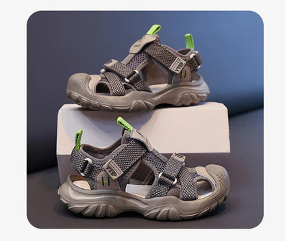 Luxury Kids Shoes Girls Sandals Breathable Non-slip Water Beach Outdoor Shoes Sneaker Children Sports Sandals for Boy