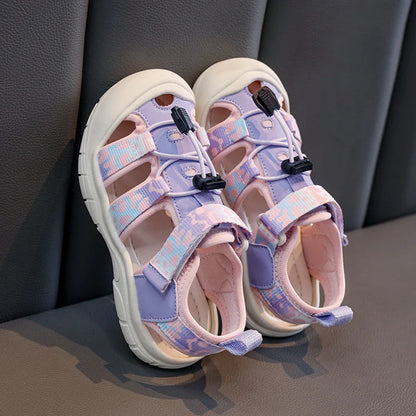 2025 Children's High Quality Close Toe Summer Beach Water Shoes Outdoor School Sport Sandals for Kids Toddler Boys Girls