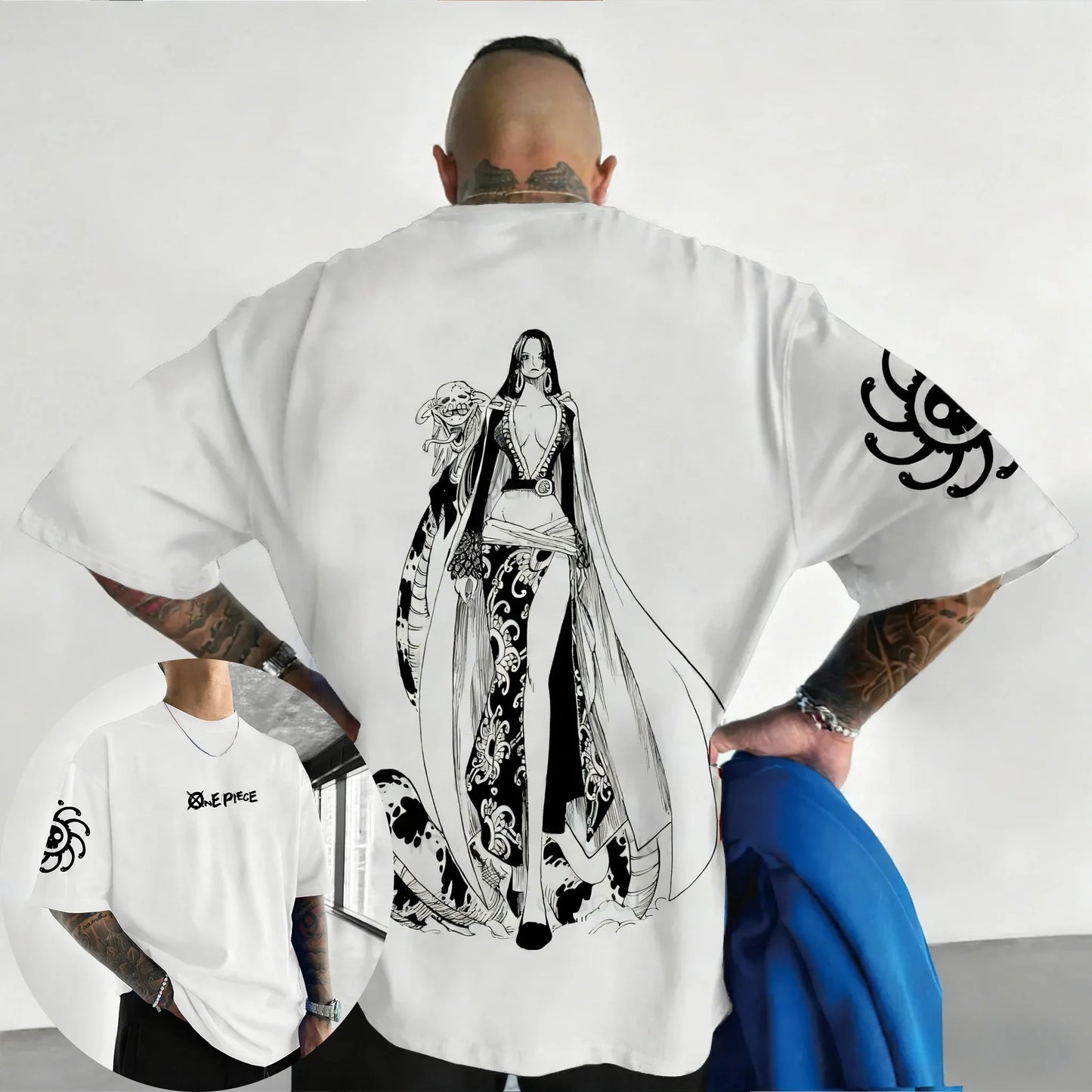 Printed T-shirt 2026 Men's and Women's Summer New Harajuku Large Loose Casual Parent-child Top