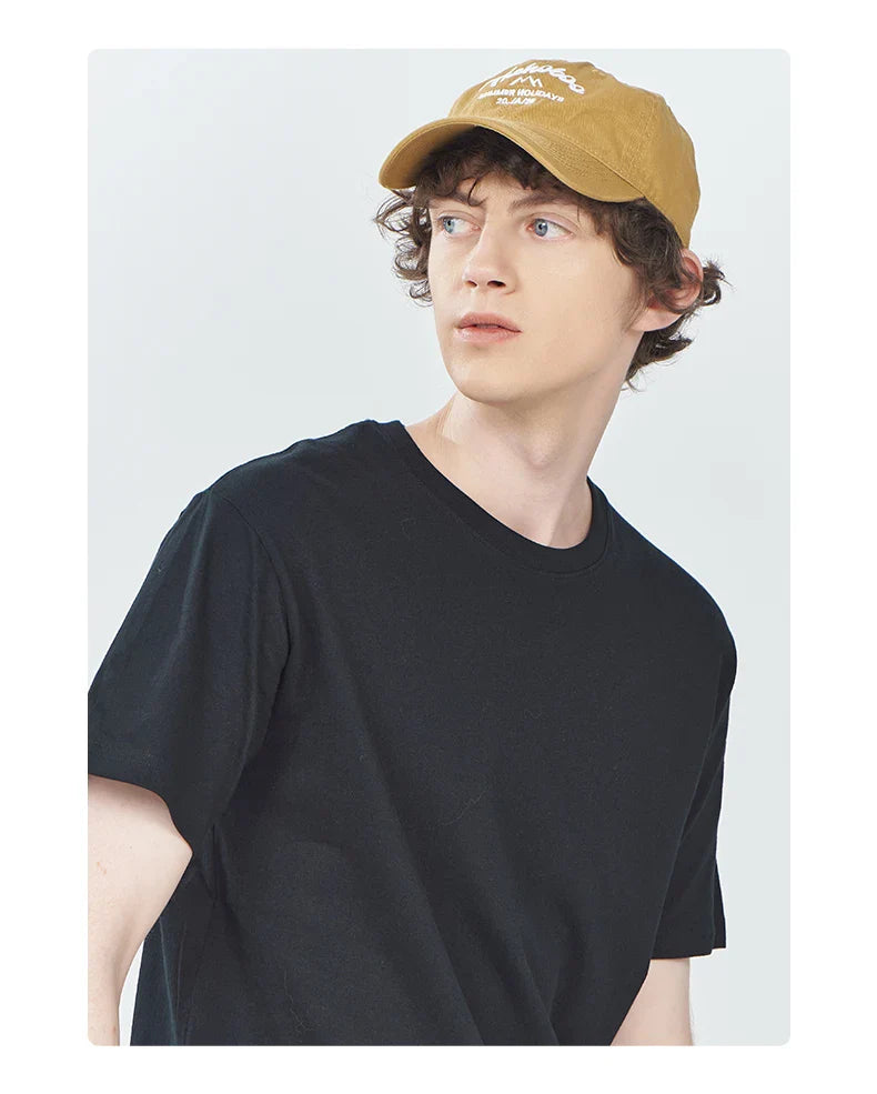 100% Cotton Solid T-shirts Summer Casual Women Sporty Short Sleeve Tees Fashion White Black Clothing Loose O-Neck Female Tops