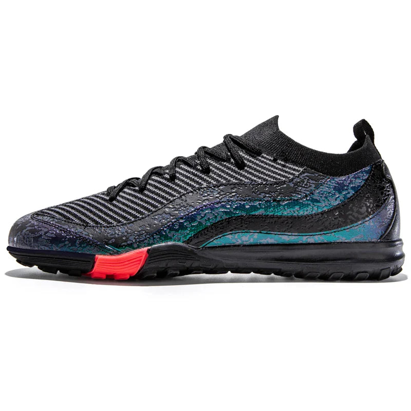 Men's Sports Football Shoes Fg/Ag Long Nail Adult Artificial Grassland Durable Training Specific Shoes High-Tops Non Slip Shoes