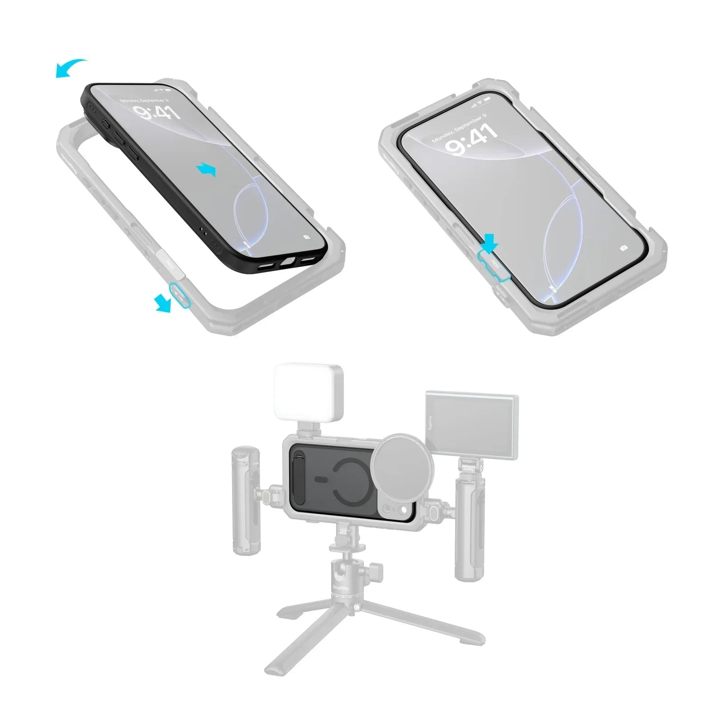 iPhone Case Lightweight Photography for iPhone 17 Pro/Pro Max with MagSafe Suit 67mm Magnetic Filter Slot Gift