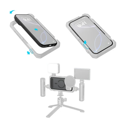 iPhone Case Lightweight Photography for iPhone 17 Pro/Pro Max with MagSafe Suit 67mm Magnetic Filter Slot Gift