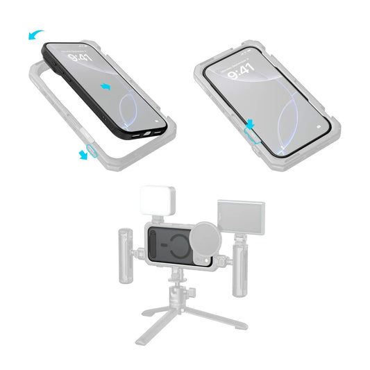 iPhone Case Lightweight Photography for iPhone 17 Pro/Pro Max with MagSafe Suit 67mm Magnetic Filter Slot Gift