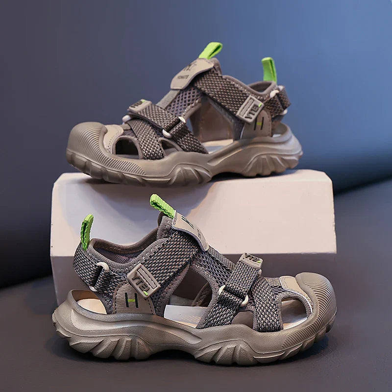 Luxury Kids Shoes Girls Sandals Breathable Non-slip Water Beach Outdoor Shoes Sneaker Children Sports Sandals for Boy