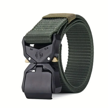 Plus Large LONG Size 125 150 170cm Men Belt Outdoor Tactical Multi-Function Buckle Nylon Alloy Buckle Belts Sports Canvas Belts
