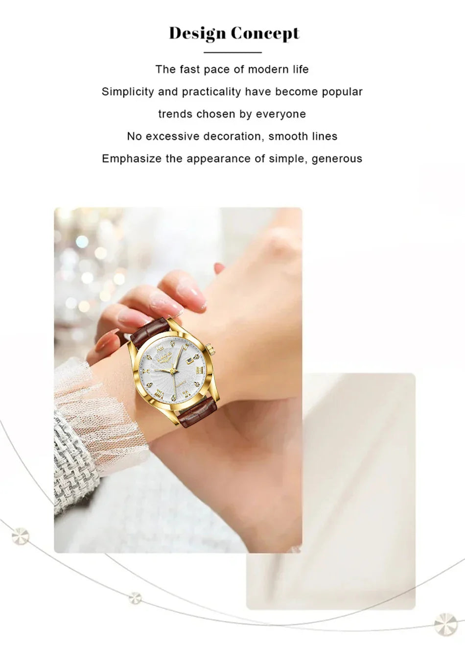 Women Watch Fashion Leather Military Sport Waterproof Watches For Women Top Brand Luxury Women's Bracelet Watch Reloj Mujer