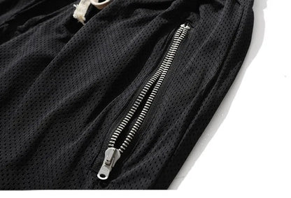 Summer Basketball Shorts Male Casual Sports Shorts Mesh Fitness Short Trousers Breathable Five Points Pant Y2k Running Clothing