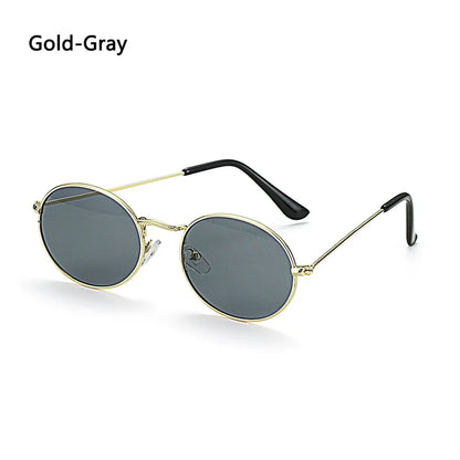 Summer Retro Small Oval Sunglasses Ladies Vintage Shades Cat Eye Sun Glasses Men Women Rectangular Eyeglasses Protection 400UV
