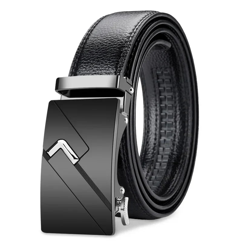 Men Belt Genuine Leather belt for men Alloy buckle ratchet belts Men Designer Belt Automatic belts