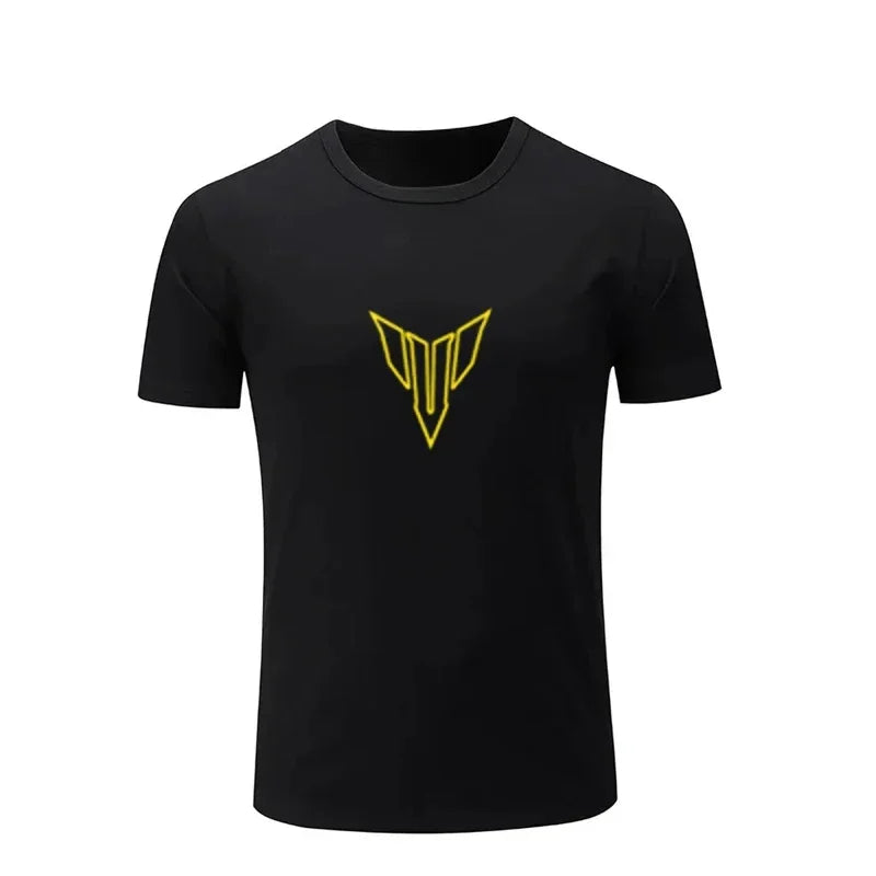 2024 Summer New for Yamaha MT07 MT09 MT10 MT01 MT125 MT25 MT03 T Shirt Men New LOGO T-shirt Short Sleeve Round Neck Tees Male