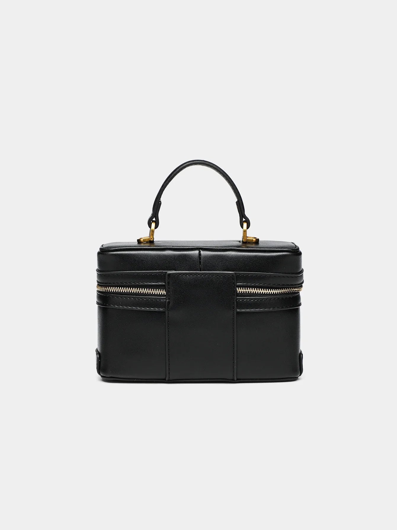 Fashionable versatile box bag brown one shoulder trendy hand-held hard fashionable small square bag