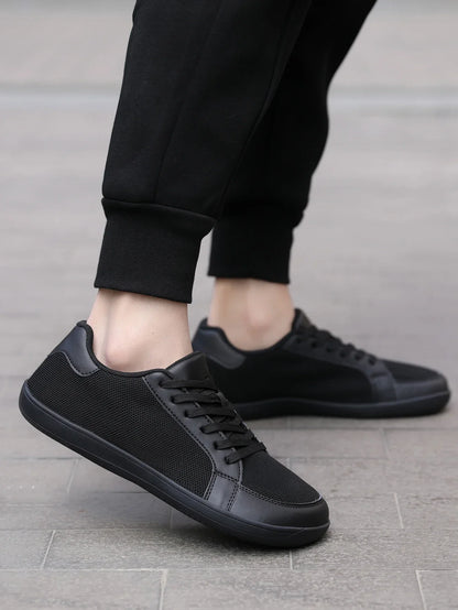 Wide Toe Casual Shoes for Men and Women Barefoot Soft Sole Flats Non Slip Walking Footwear Plus Size Comfortable
