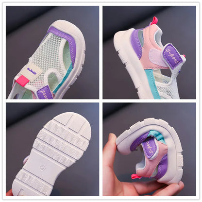 Unisex Children’s Sports Sandals 2026 New Summer Kids Barefoot Beach Shoes Non-slip Comfort Versatile Chic Outdoor Hiking Shoes