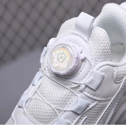 Children's Basketball  Sports Shoes Breathable Student White School Walking Shoes Anti-skid Boys Girls Casual Running Sneakers