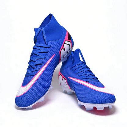 Professional Mens Soccer Shoes Flexible Turf Soccer Cleats for Boys Sneakers TF/FG Training Football Boots Chuteira Campo 35-45