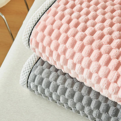 Tortoiseshell Velvet Thermal Blanket 150x200cm - 3D Textured All-Season Throw for Bed Sofa, Soft Fluffy Large Size Home Decor
