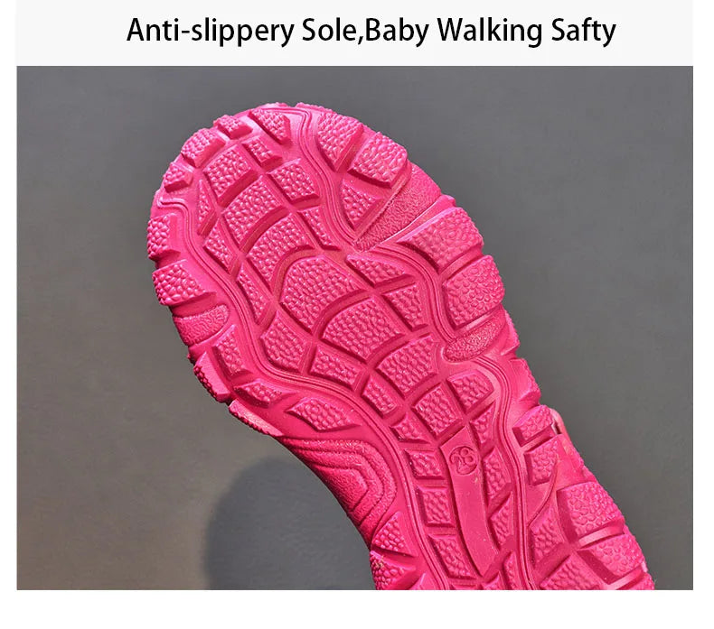 Children Shoes Sport Breathable Boys Sneakers Brand Kids Sandals for Girl Trainers PEclass Casual Child Flat Tennis Shoes E05313