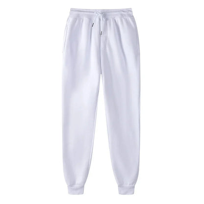 Men's women's Oversize Fleece Sweatpants Casual Drawstring Jogger Trousers with Pockets for Gym Workout Running Sport Long Pants