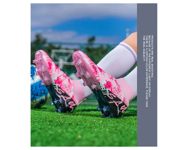 Professional Football Boots Men Soccer Shoes Society Football Cleats FG Lightweight Training Soccer Sneakers Outdoor Sports Shoe
