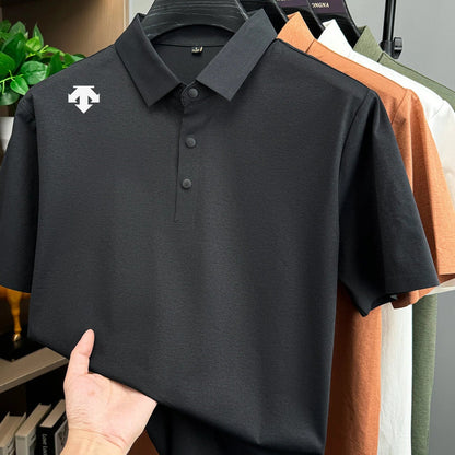 Designer's summer new men short sleeve business casual comfortable sports polo shirt exquisite brand best-selling embroidery top