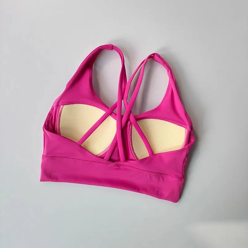 Women Breathable Yoga Set 2pcs Sport Suit Gym wear Workout Clothes Gym Crop Top High Waist Legging Fitness Bra Set Sports Suits