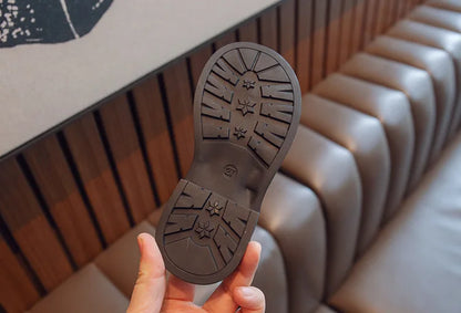 2025  New Summer Princess Sandals For Women's Kids Soft Sole Roma Single Shoes Children's Fashionable Outdoor Footwear