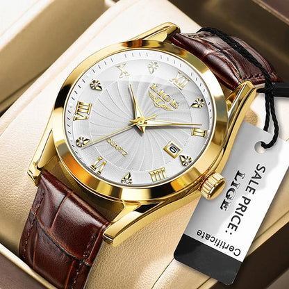 Women Watch Fashion Leather Military Sport Waterproof Watches For Women Top Brand Luxury Women's Bracelet Watch Reloj Mujer