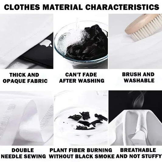 White Beard Printed Short Sleeve T-Shirt Men's and Women's 2025 Summer Fashion Casual Cotton Top