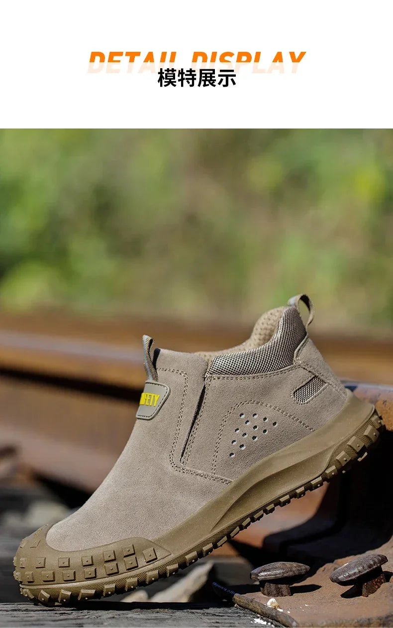 Insulation Men Work Boots Puncture-Proof Safety Shoes Steel Toe Welder Protective Shoes Indestructible Shoes Work Shoes Sneakers
