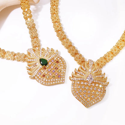 4Pcs/Set Cubic Zirconia Bridal Jewelry Set Dubai Nigeria Wedding Gift White Crystal Zircon Women Sets 2025 Trendy New