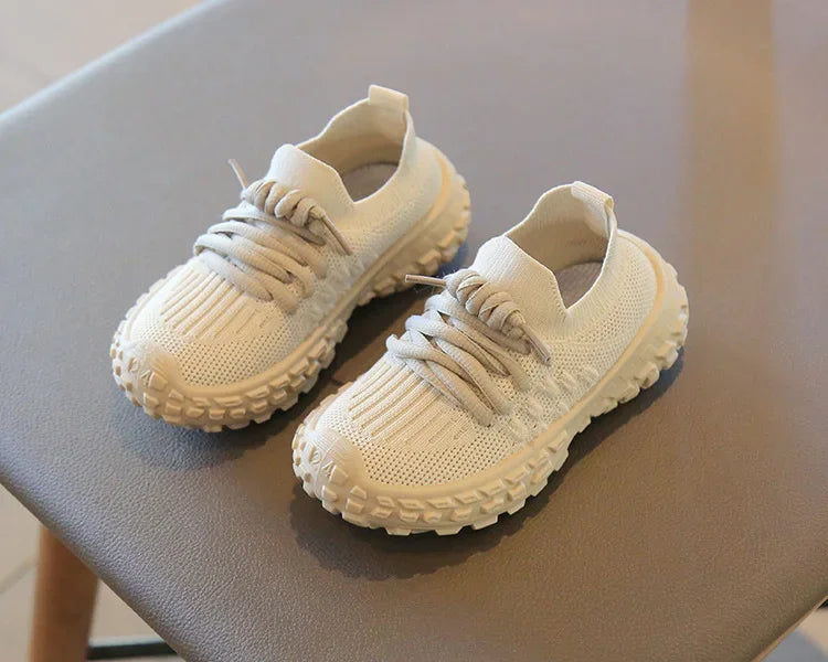 Sport Running Soft Casual Breathable Spring Autumn Baby Boys Girls Bottom Non-Slip Kids Sneakers Children Shoes