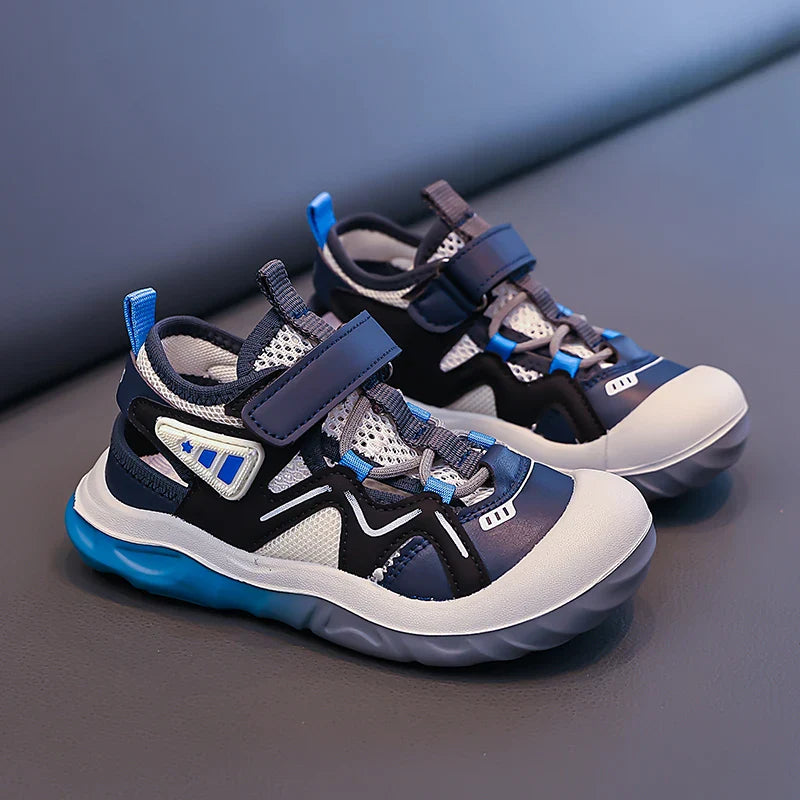 Luxury Kids Shoes Boys Sandals Non-slip Outdoor Hiking Sports Shoes Children Breathable Comfort Sports Sandals for Boy