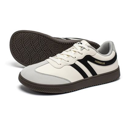 Unisex Wide Toe Shoes Artificial Leather Sneakers Casual Lace Up Retro Fashion Shoes for Women Men