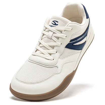 Men's Wide Width Shoes Barefoot Lace Up Sneakers Lightweight Flexible Casual Walking Shoes for Unisex