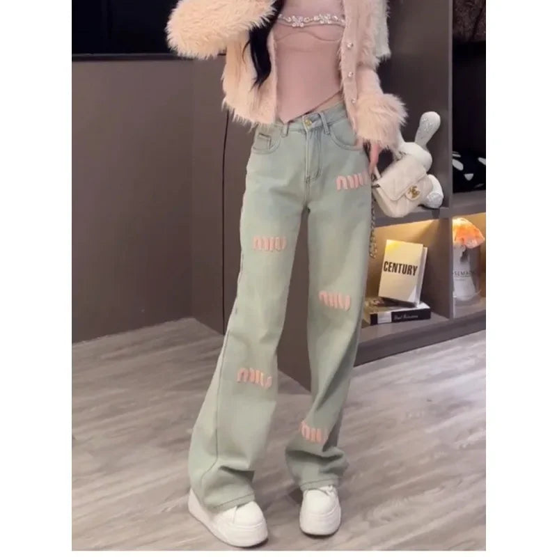 Casual Jeans For Women Spring Summer Slimming Bell Bottoms