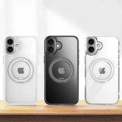 Magnetic 360 Degrees Rotating Ring Holder Case For iPhone 17 Pro Max / 17 Air