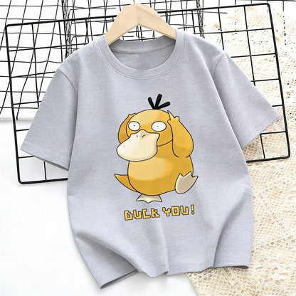 Graphic T Shirt Man Women Short Sleeve Tee Top Streetwear Oversized Casual Parent-child Clothing