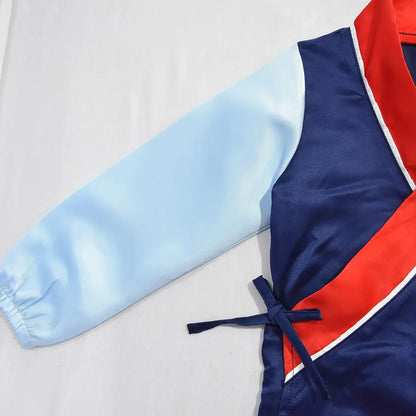 Mulan Same Costume Girl Hero Halloween Cosplay Costume Children Long-sleeved Two-piece Drama Costume Chinese Style Dress