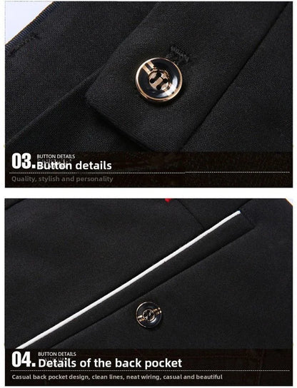 Slim Fit Mens Trousers 4-Way Stretch, Wrinkle Free Formal Office Pants, Breathable Thin Dress Pants for Business Travel Wedding