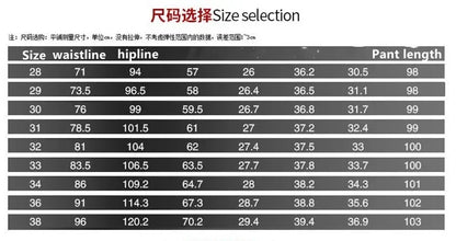2024 Spring and Autumn New Fashion Solid Color Straight Leg Stretch Jeans Men's Casual Slim Comfortable Breathable Denim Pants